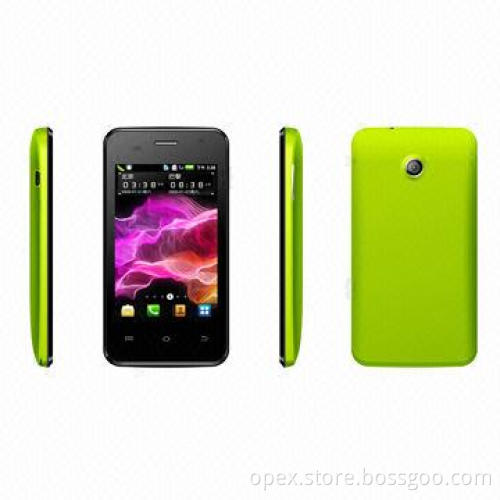 3.5-inch Dual SIM Card Lowest 3G Phone, GPS, Android 4.0, Wi-Fi and Bluetooth